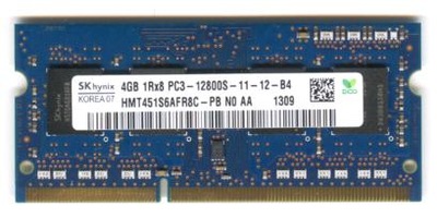 OKAZJA DDR3 HYNIX 4GB 1Rx8 PC3-12800S-11-12-B4