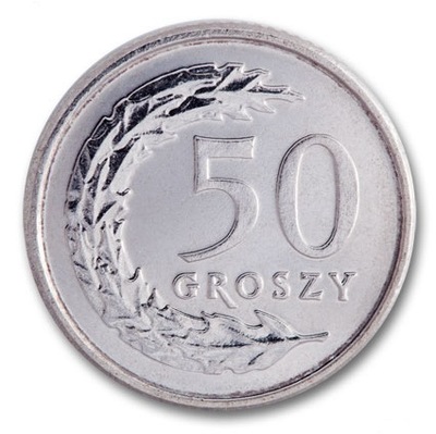 50 groszy 1995 rok - mennicze z woreczka