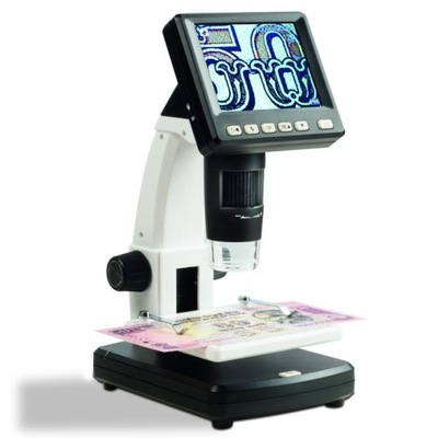 Cyfrowy - mikroskop LCD 10-500 x - Leuchtturm