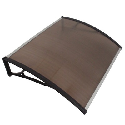 DASZEK NAD DRZWI ZADASZENIE 150 x 80 ALU. PLEXI