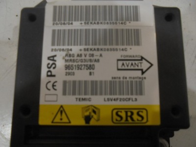 Модуль подушек citroen c3 фото №1