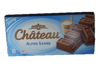Czekolada CHATEAU Z NIEMIEC Alpen Sahne