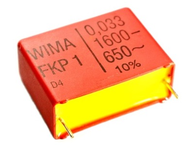 33nF 1600V FKP1 WIMA polipropylenowy 27.5mm [1szt]
