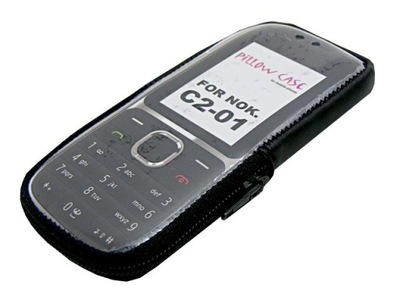 Etui PILLOW SATYNA NA ZAMEK do Nokia C2-01 Case Pokrowiec Obudowa Futerał