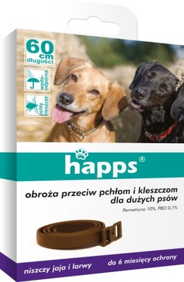 OBROŻA PRZECIW PCHŁOM KLESZCZOM PCHŁY DLA PSA 40CM