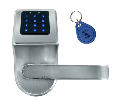 Szyld klamka EURA ELH-80B9 silver RFID SMS Bluetoo