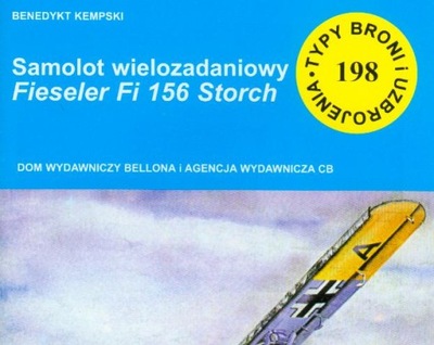 SAMOLOT WIELOZADANIOWY FIESELER FI 156 STORCH T198