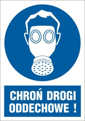 CHRON DROGI ODDECHOWE BHP 297X210 (A4) AUTOCOLLANT - milautoparts-fr.ukrlive.com