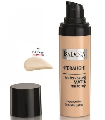 IsaDora Hydralight MATTE / 57 FAIR BEIGE