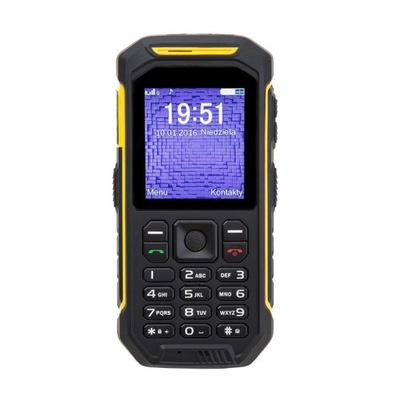 Telefon komórkowy Telefunken Outdoor WT2 64 MB / 128 MB 2G czarny