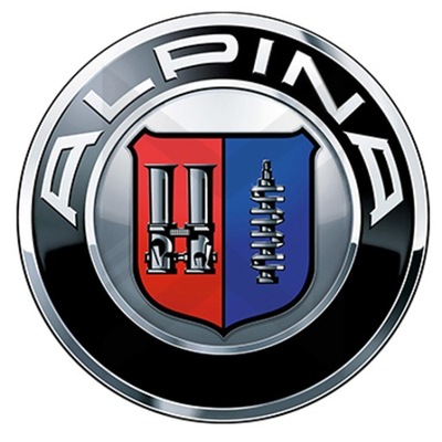 BMW ALPINA LOGO EMBLEMAT ZNACZEK 82MM