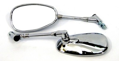 MIRROR OVAL CHROME FROM END M10 MP316 - milautoparts-fr.ukrlive.com