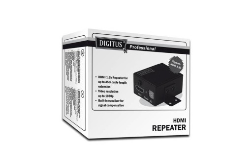 Digitus Повторитель HDMI-усилитель до 35 м, эквалайзер