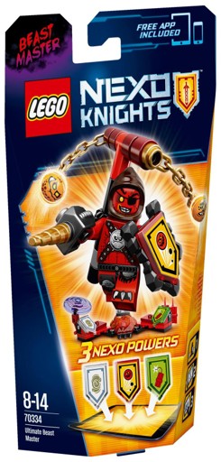 LEGO Nexo Knights: Повелитель зверей 70334, новый