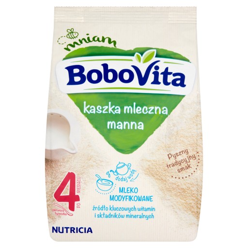 BOBOVITA МОЛОЧНАЯ СЕМОНА ПОСЛЕ 4 МЕСЯЦЕВ 230 Г