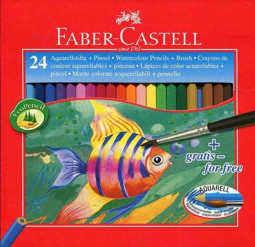 Карандаши акварельные Faber-Castell, 24 цвета.