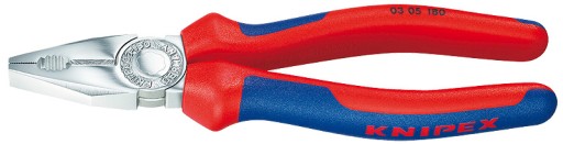 KNIPEX 03 05 180 Клещи комбинированные, хром