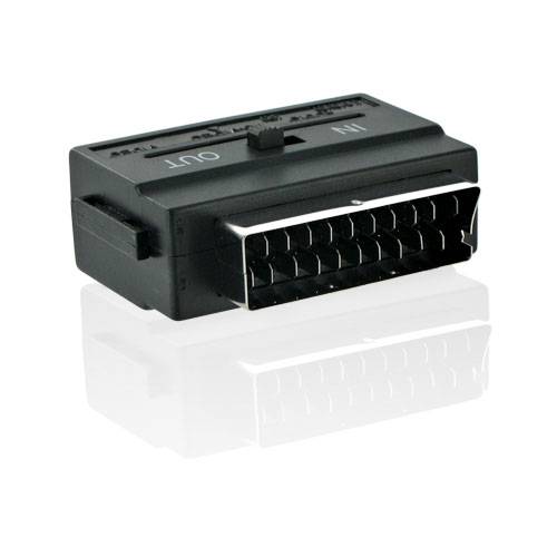 Адаптер GMB EURO SCART/SVHS — 3x RCA CHINCH I/O