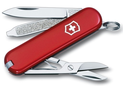 Victorinox 0.6223, Карманный нож Classic SD, 58 мм, 7 функций, футляр