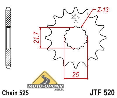 Комплект приводов Yamaha TDM 850 99-01 DiD MOC+