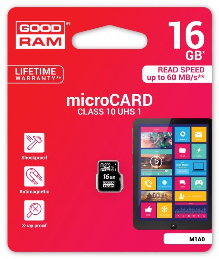 КАРТА ПАМЯТИ ДЛЯ GPS 16 ГБ MICRO SD класс 10 UHSXX7