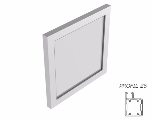 Алюминиевая передняя рама Z5 со стеклом