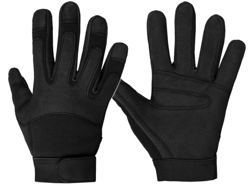 Тактические военные перчатки ARMY GLOVES MIL-TEC Black XL