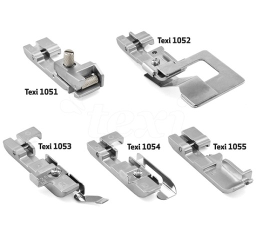 Набор 5 лапок в коробке TEXI 1050 для оверлоков.