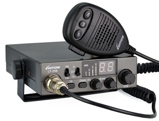 CB-РАДИО LUITON LT-298 AM/FM ASQ RFGAIN DIM UNIDEN