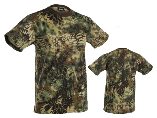 ФУТБОЛКА МУЖСКАЯ ПОД УНИФОРМУ, ХЛОПОК TEXAR CAMOUFLAGE GREEN SNAKE XXL