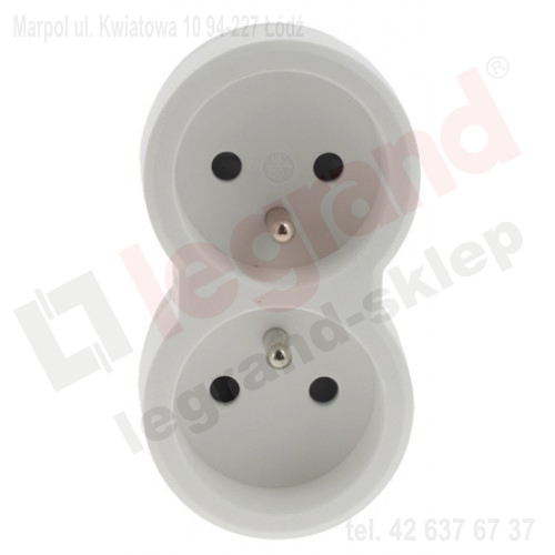 LEGRAND Разветвитель 2x2P+Z вертикальный 50638