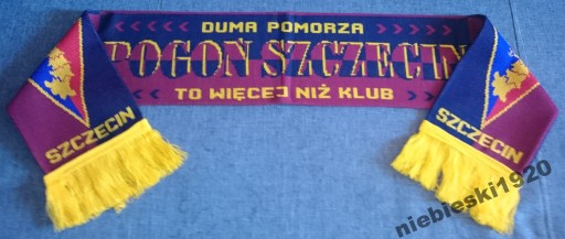 POGOŃ SZCZECIN !! Szalik Duma Pomorza !! Szalik Super Okazja!!