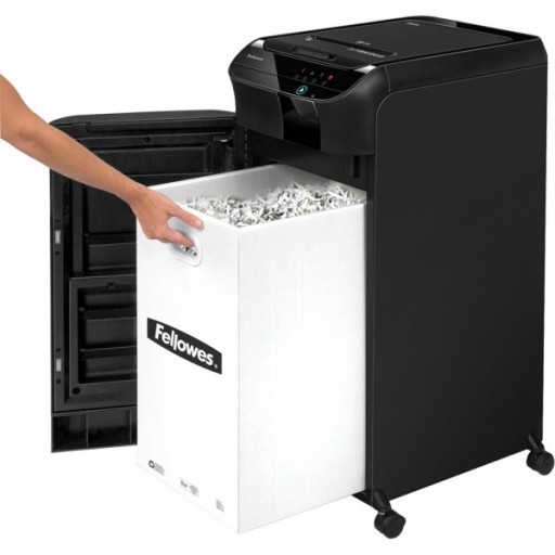Niszczarka automatyczna z podajnikiem papieru biurowa Fellowes AUTOMAX 550C