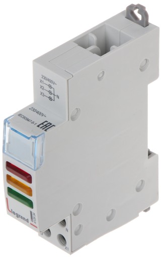 СИГНАЛЬНАЯ ЛАМПА LEGRAND 3F, 3 ЦВЕТА 412934