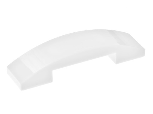 LEGO Bevel Curved 4x1 93273 белый — 2 шт.