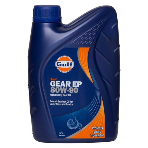 Трансмиссионное масло Gulf Gear EP 80w90 GL-4 1л