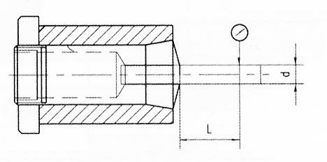 РАЗБОРНАЯ ГОЛОВКА 5C FI, Цанговая втулка 9 мм