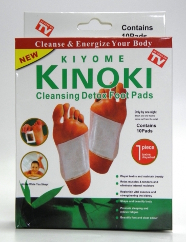 KINOKI DETOX ОЧИЩАЮЩИЕ ПАТЧИ 100ШТ для детоксикации ног