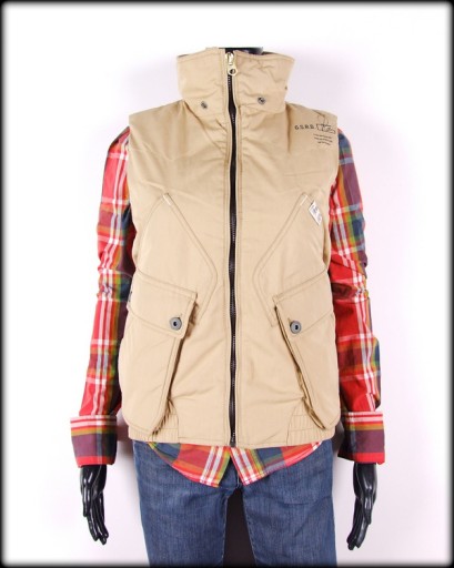 G-STAR RAW SAND BEIGE CAMEL MULTIPOCKET CUT r S