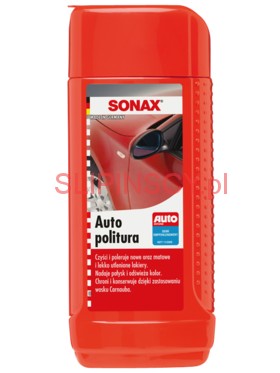 Sonax Auto Polish удаляет царапины и матовую краску