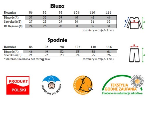 Piżama DINOZAUR 104