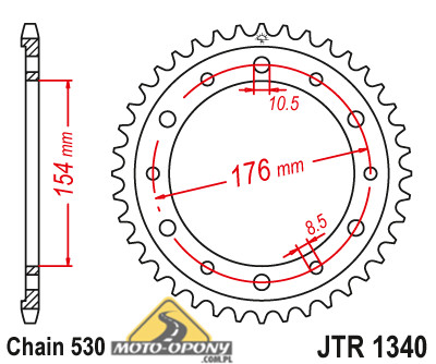 Комплект привода Honda VFR 750 90-98 RC36 — DiD!