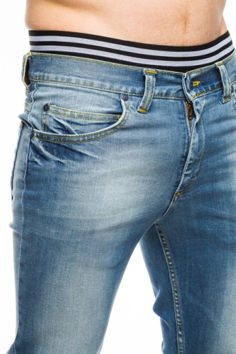 SPODNIE MĘSKIE VANKEL JEANS - 620 - 98CM L34