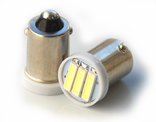 Светодиод T4W BA9S 3 x 7014 SMD