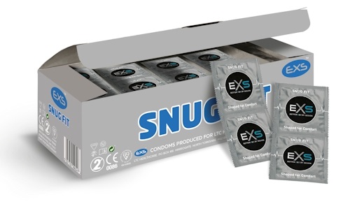 НАБОР ПРЕЗЕРВАТИВОВ EXS SNUG CLOSE FIT, 25 шт.