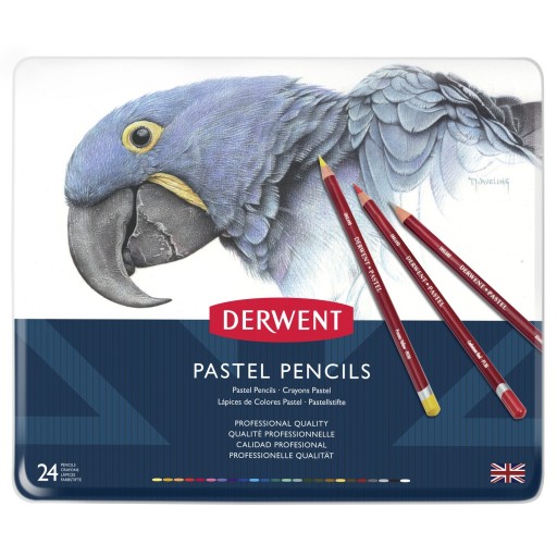 DERWENT Pastel Pencils 24. Набор пастельных мелков