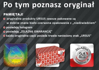 Koło talerzowe z kołem atak. C360 URSUS 46625070U