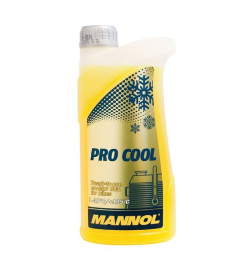 MANNOL PROCOOL -40C/+135C 1л охлаждающая жидкость двигателя