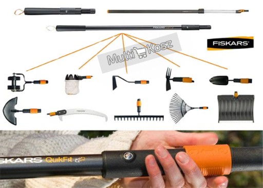 FISKARS Графитовая ручка M 84,5 см Quikfit 136022