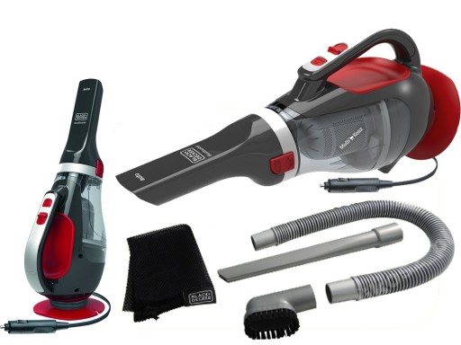 Ручной пылесос Black&Decker ADV1200 красный